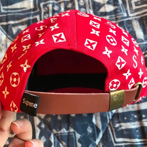 cappello supreme x louis vuitton